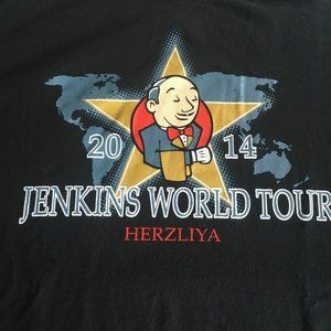 #26 tmax Jenkins World Tour Herzliya T-Shirt Size 4XL 2014 event